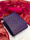 Banarasi Silk 53 Festive Wear Banarasi Silk Designer Dress Material Collection